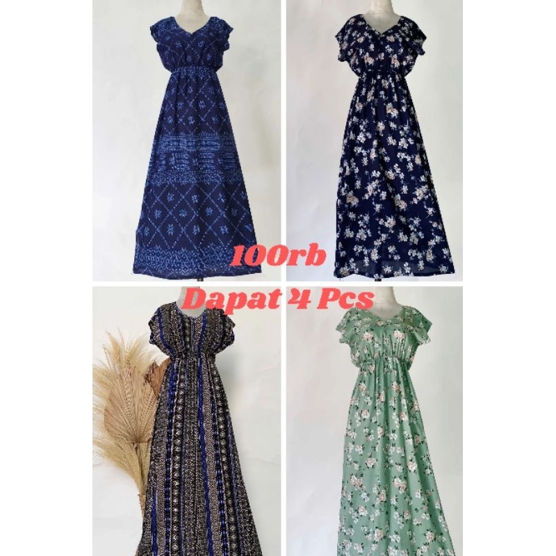 PAKET USAHA 4 PCS DASTER MANOHARA BAHAN RAYON SUPER