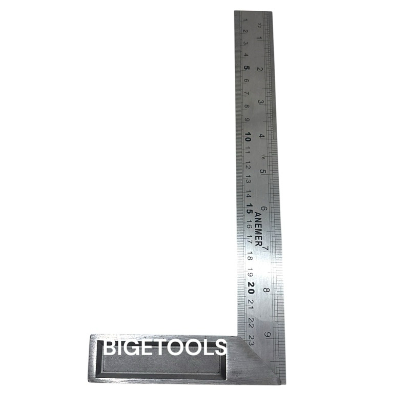 taiwan 10inci siku meteran penggaris 10 inci siku meter 25cm siku tukang sudut 10 siku rol roll