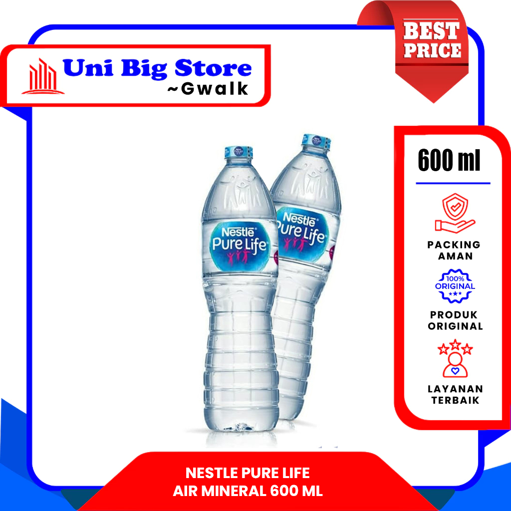 

AIR MINERAL NESTLE PURE LIFE BOTOL - 1500 ml