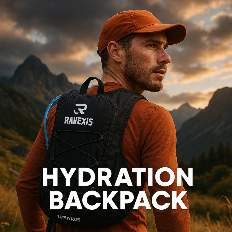 RAVEXIS Hydropack Ringan untuk Trail Running & Summit Attack