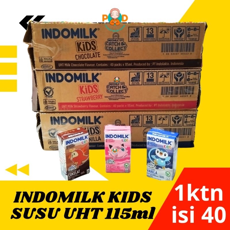 

INDOMILK SUSU UHT 115ml x 40kotak