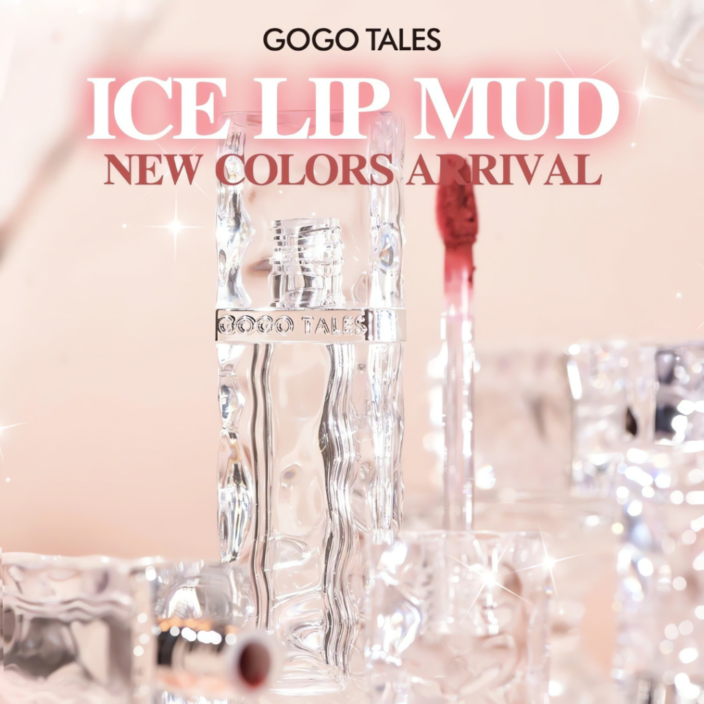 GOGO TALES Ice Lipmud Lipcream Tahan Lama Matte Lipstik Lip Gloss Lipstick Liquid Bibir Liptint