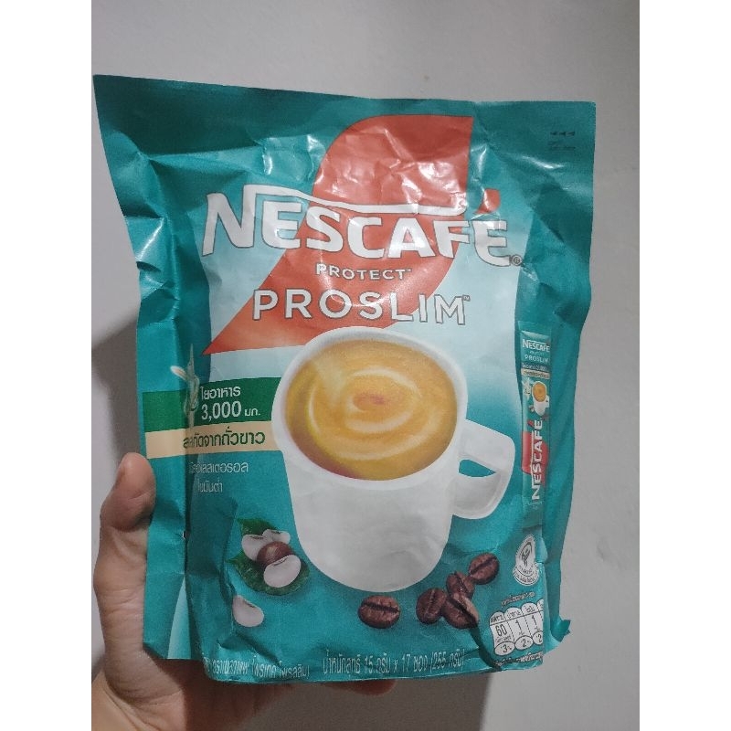 

Nescafe Protect Slim 17gr Kopi Diet 3in1 instant Coffee Original Thailand