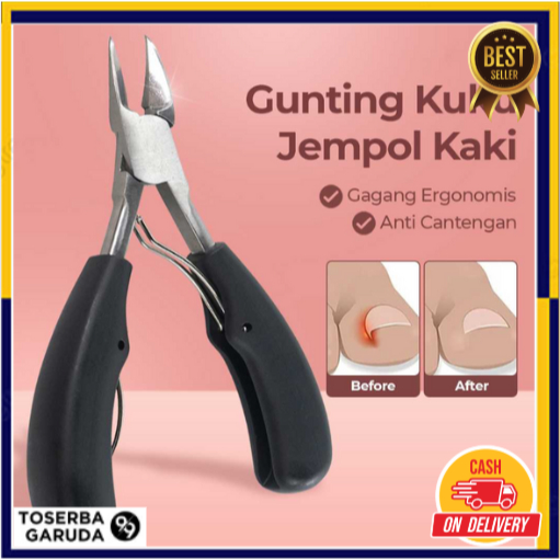 Gunting Kuku Jempol Kaki Anti Cantengan Nail Clipper / Gunting Kuku Cantengan Kuku Jempol Kaki