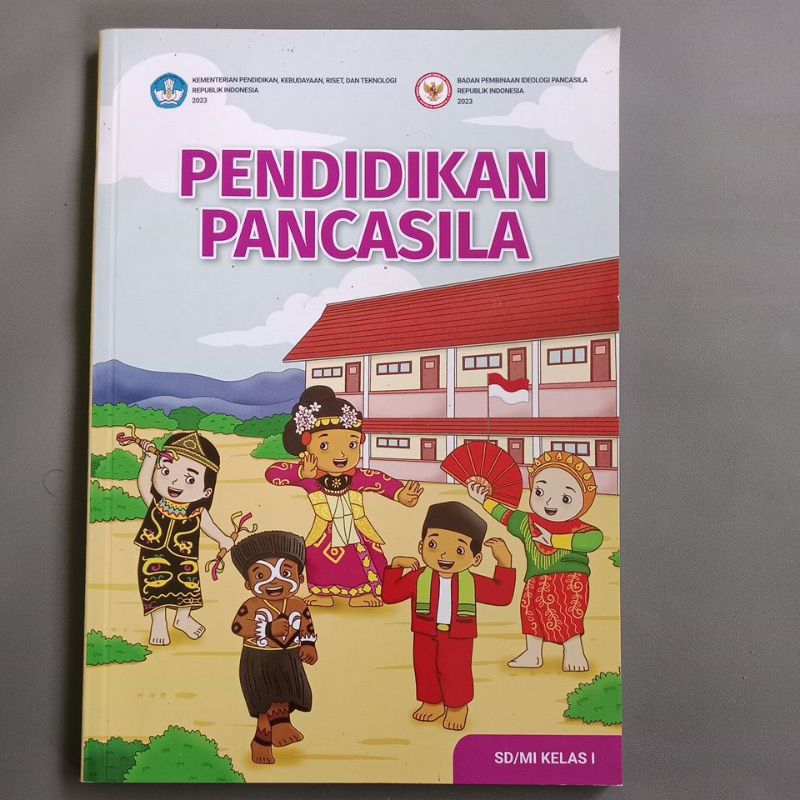 Buku PKN - Pendidikan Pancasila kelas 1 SD/MI Kurikulum Merdeka