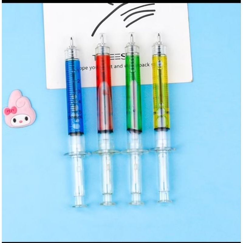 

pulpen model suntikan