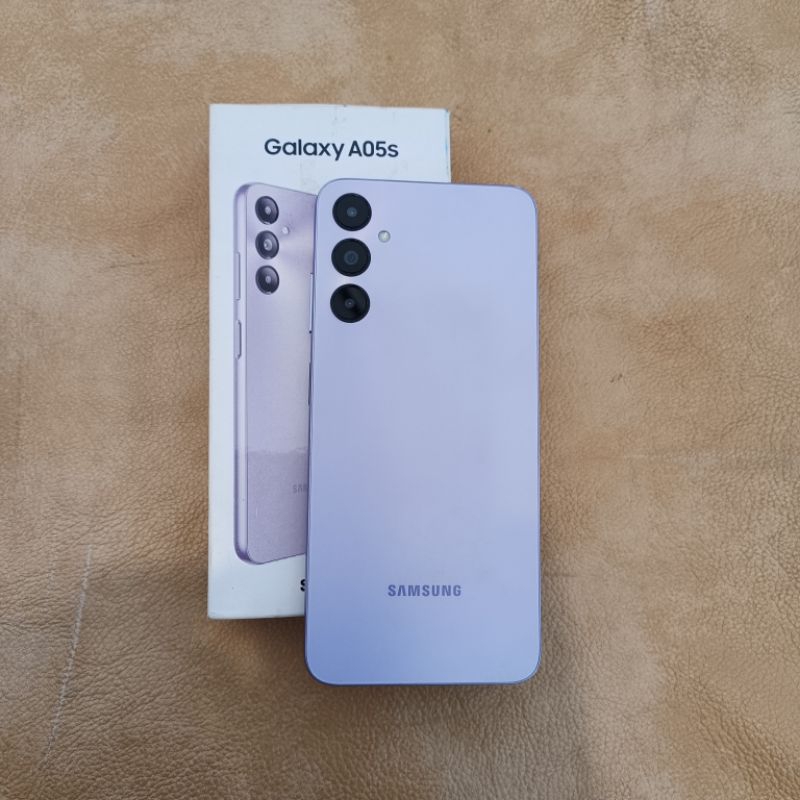 Samsung Galaxy A05s RAM 6/128GB Fulset mulus - Hp Second Murah Berkualitas dan Bergaransi