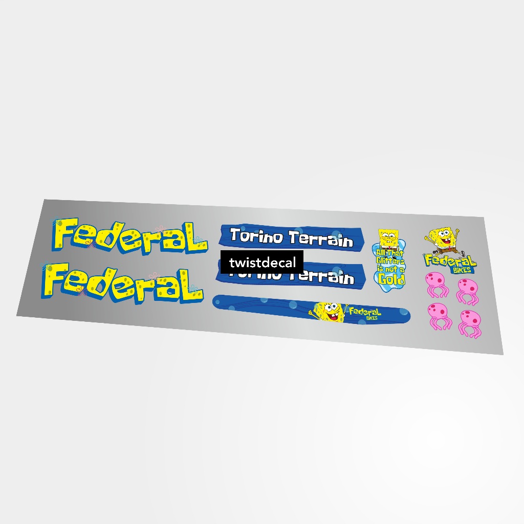 DECAL TORINO TERRAIN SPONGEBOB EDITION