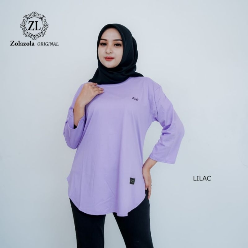 kaos zola-ZOLA lengan panjang original