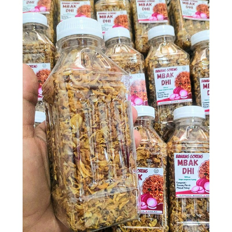 

bawang merah goreng ori 100% tanpa campuran tepung kemasan 250ml