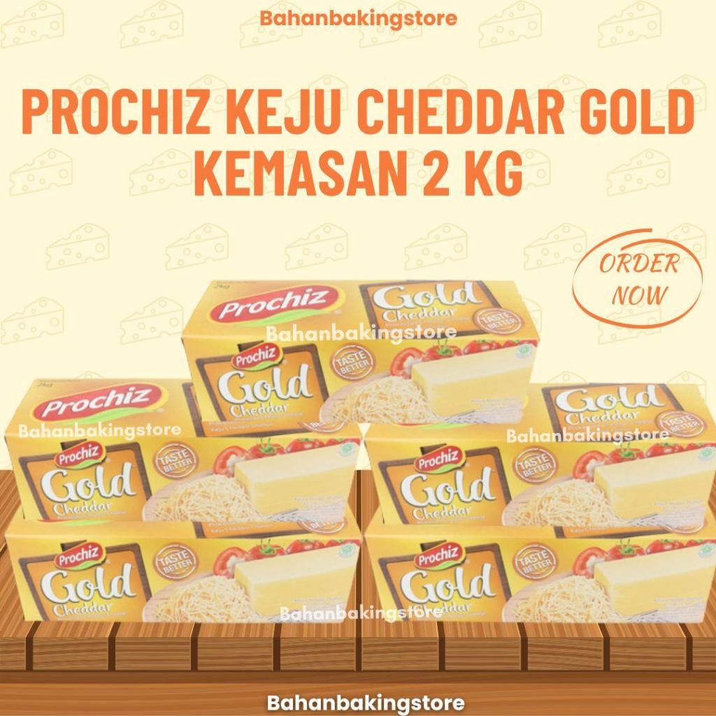 

Prochiz Keju Cheddar Gold Kemasan 2 Kg