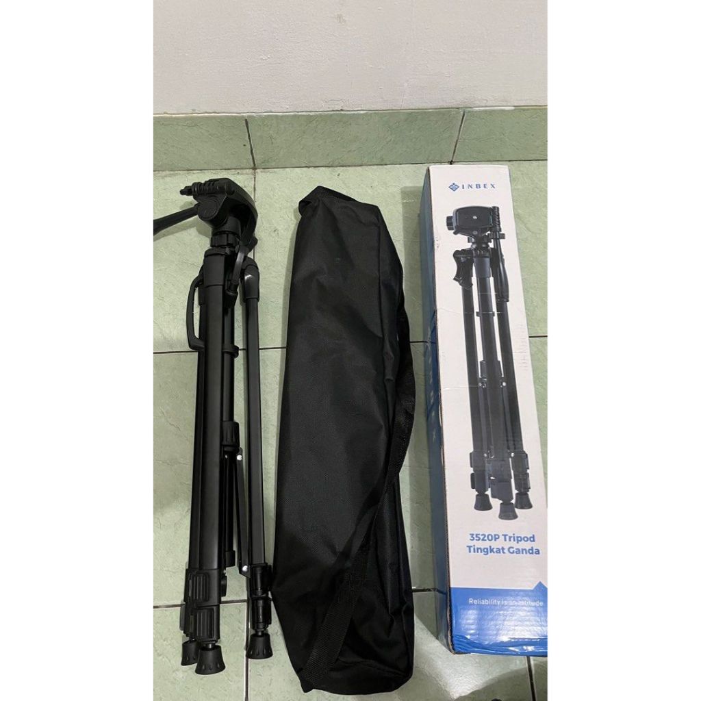 INBEX Tripod Kamera fotografi profesional tripod paduan aluminium 140cm TF-3520P/for Camera