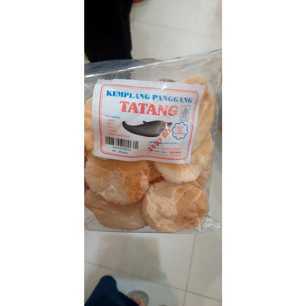 

Kemplang panggang Tatang 20 Pcs