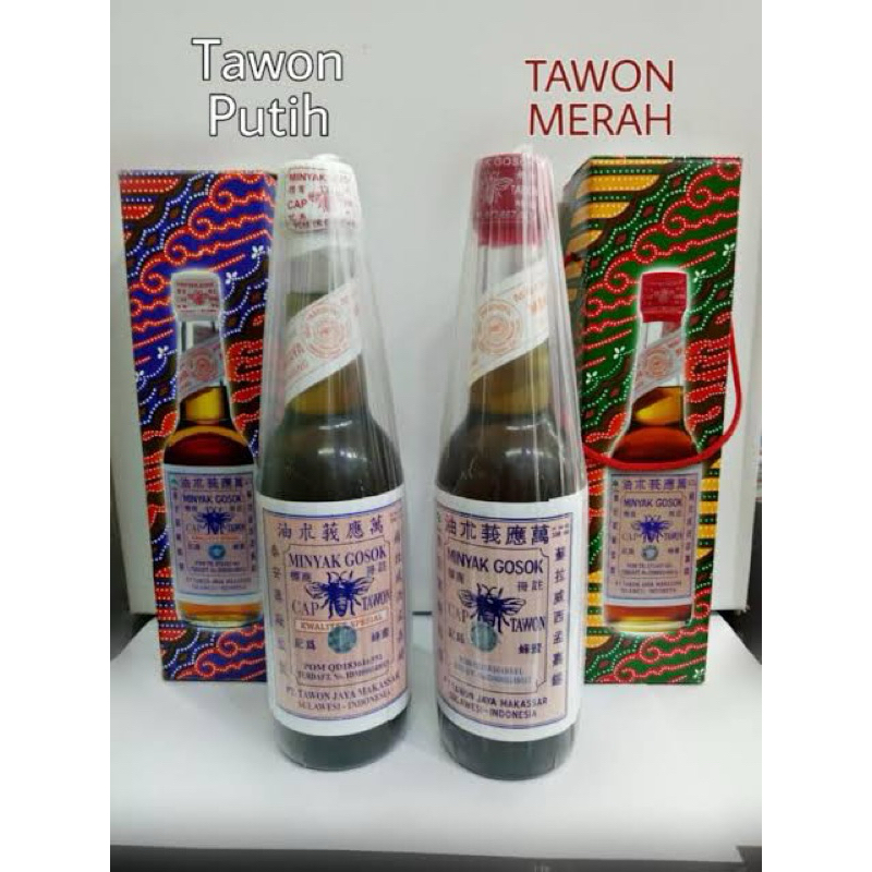 MINYAK GOSOK CAP TAWON TUTUP MERAH / TUTUP PUTIH