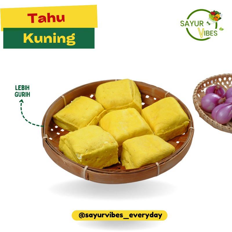 

Tahu kuning gurih lembut sayur vibes