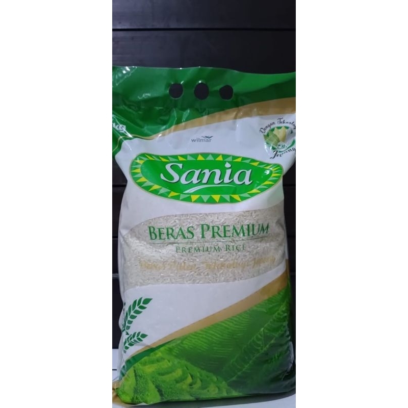 

Sania 5kg beras premium pulen