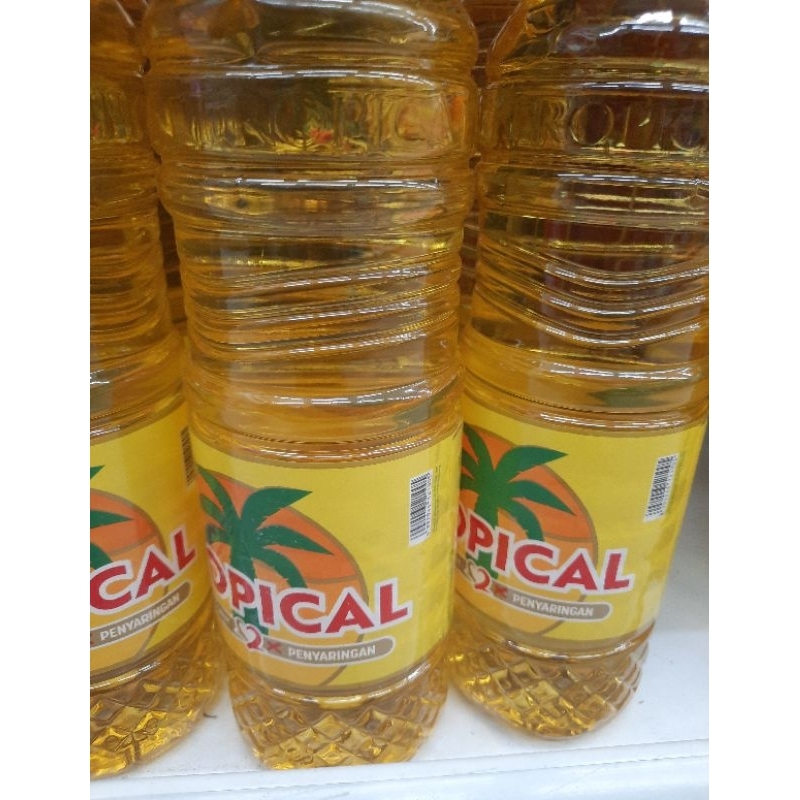 

Minyak Goreng TROPICAL Botol 1 Liter || Minyak Sawit Premium