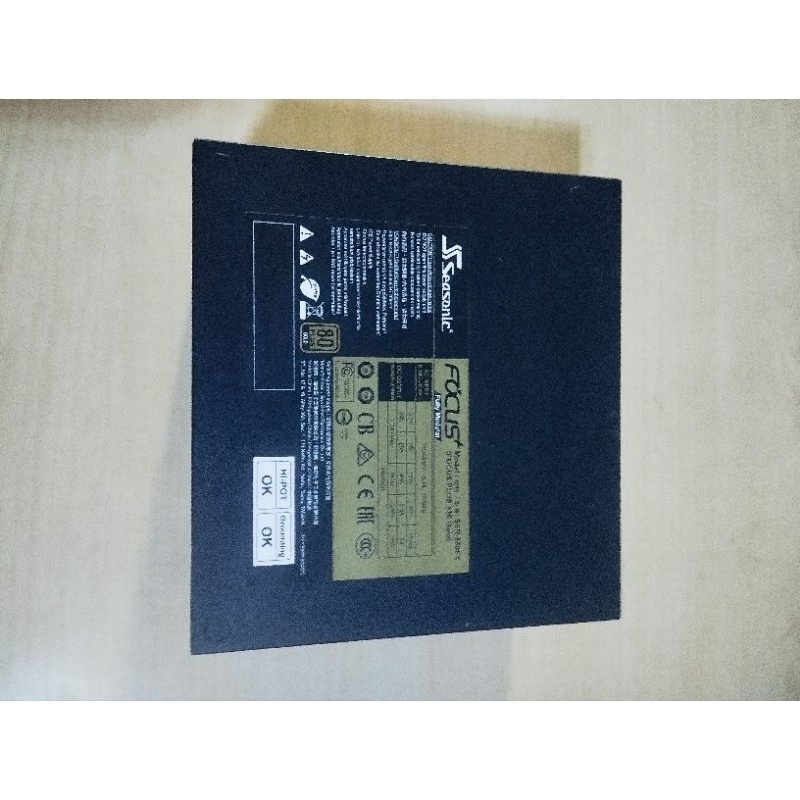 PSU pure seasonic focus 550watt 80+ gold full modular