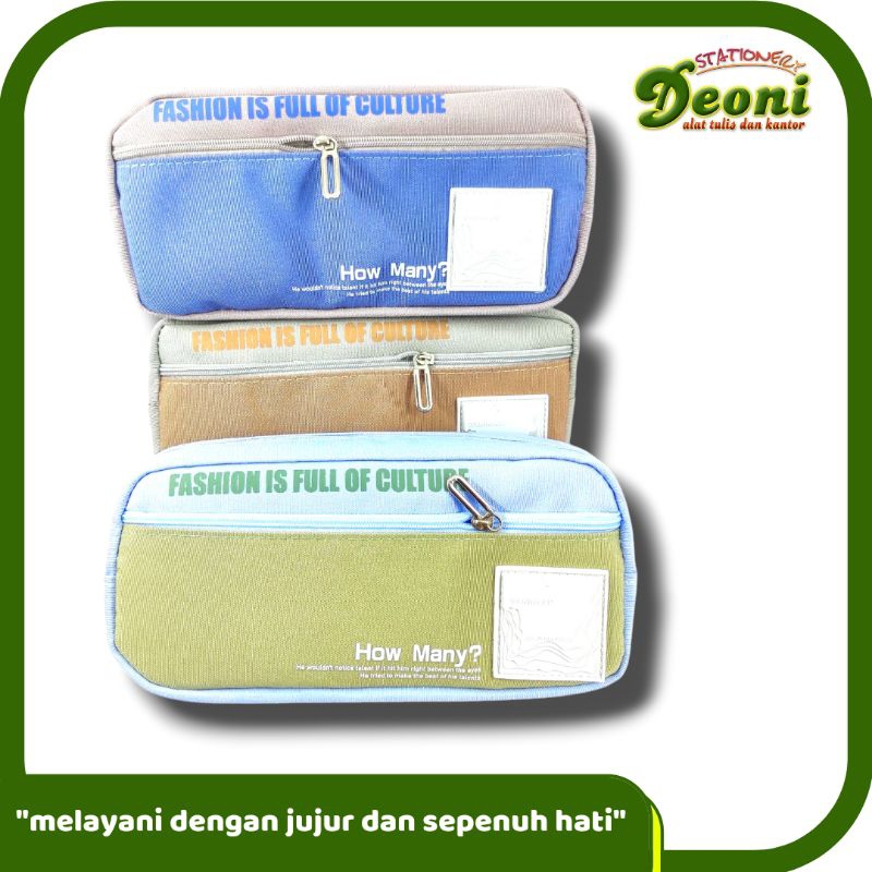 

Kotak Pensil Kain Resleting SG120