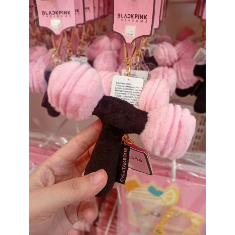 Miniso x Blackpink Mini Keyring Lightstick Rose Jisoo Lisa Jennie Key Ring Gantungan Kunci light sti