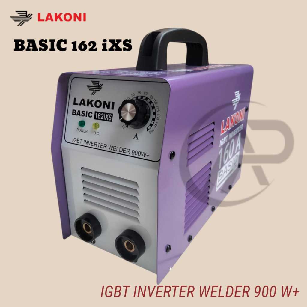 Mesin/Trafo Las IGBT Inverter 160 A 900 W Basic 162 iXS - LAKONI