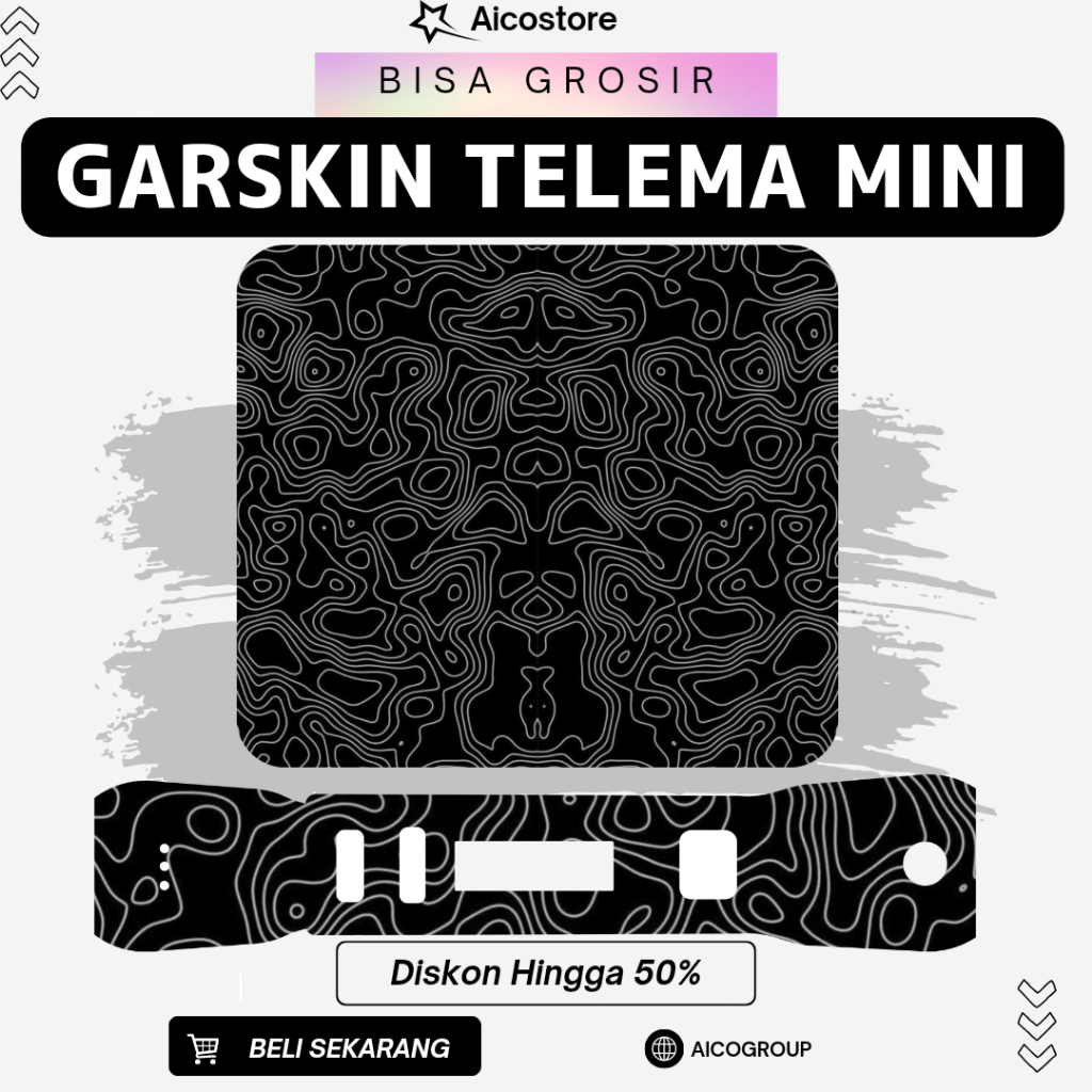 

stiker inner garksin thheeeleemaaa miniiii bisa hologram dan custom desain