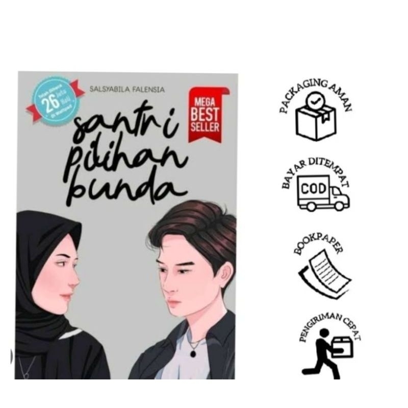Novel santri pilihan bunda