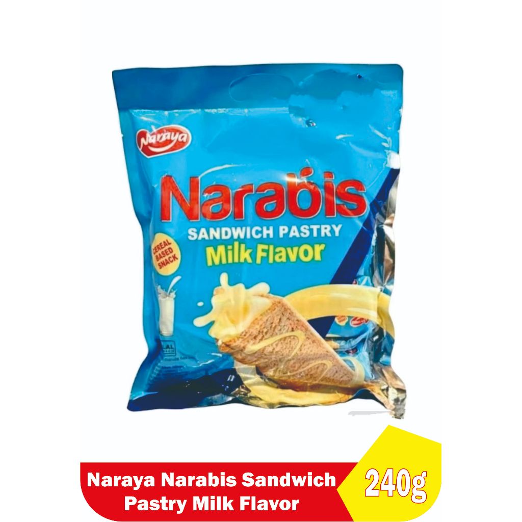 

Naraya Narabis Sandwich Pastry Milk/Chocolate Flavor 240 g