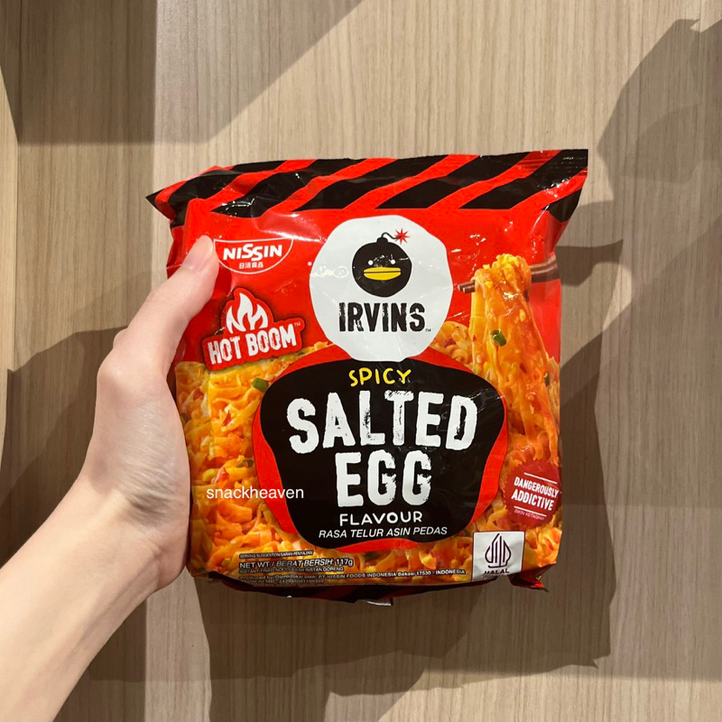 Irvins Salted Egg SPICY Noodle | NEW