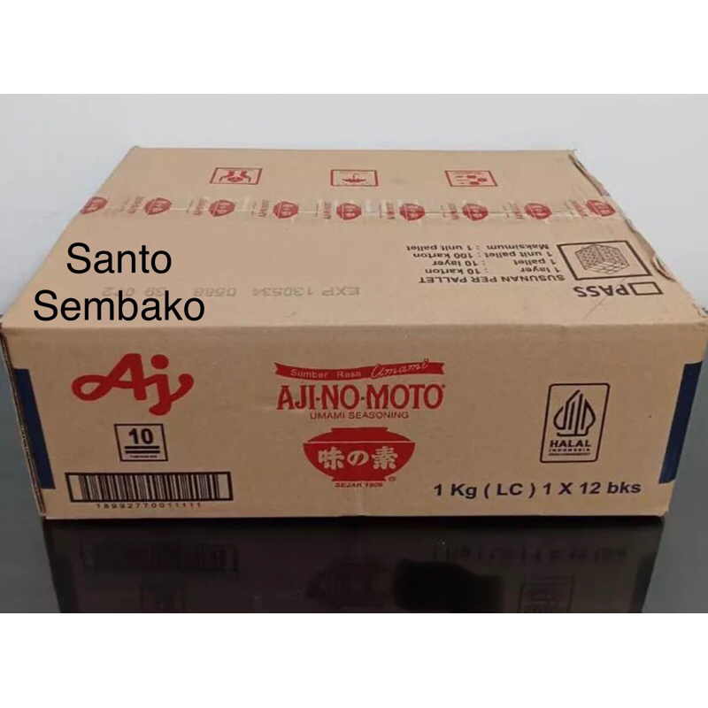 

Ajinomoto 1kg KASAR KGLC KARTONAN
