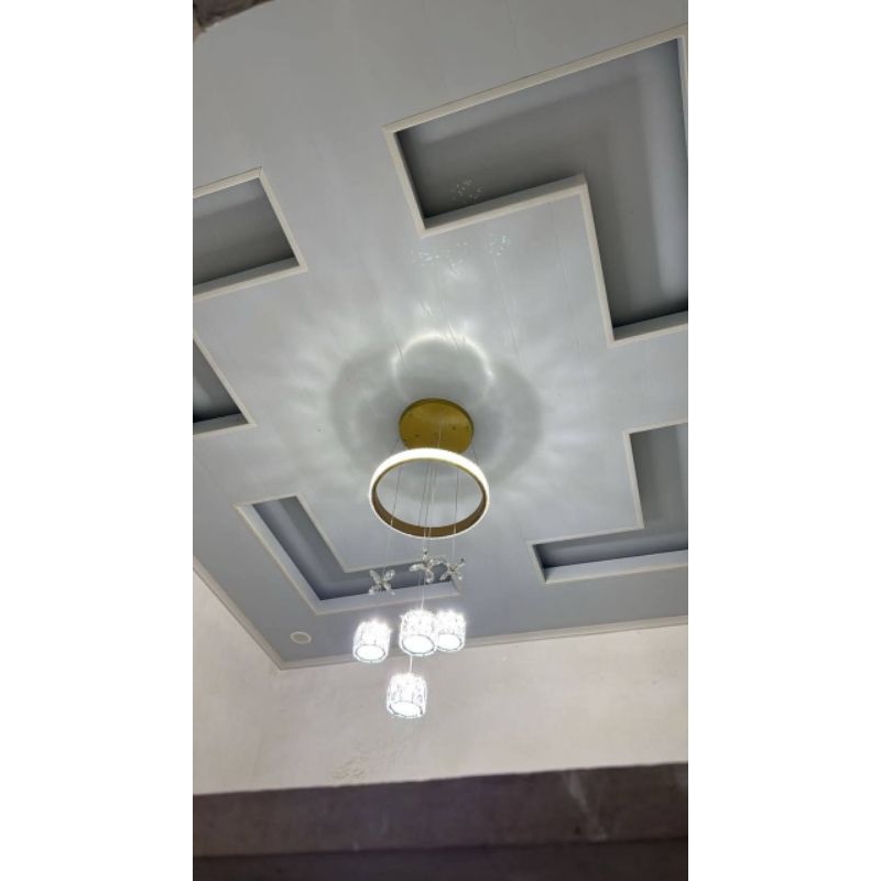 pemesanan + material plafon pvc rumah modern minimalis