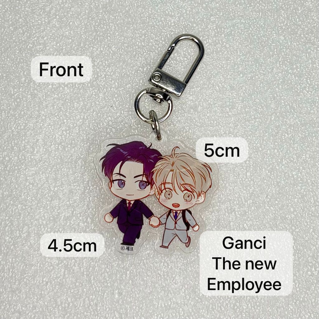 The New Employee [BL] - Manhwa Limited Edition - Sharing Merch Manga