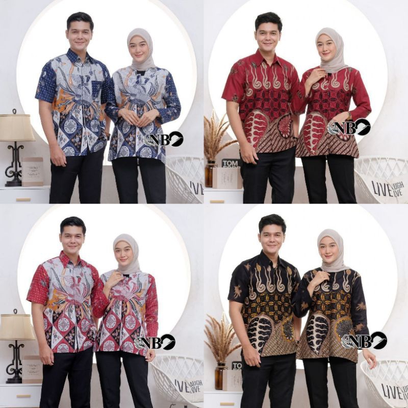 MURSYID OFFICIAL -  COUPLE | BATIK COUPLE MODERN | BATIK GURU | BATIK SERAGAM PERNIKAHAN | SET | TUN