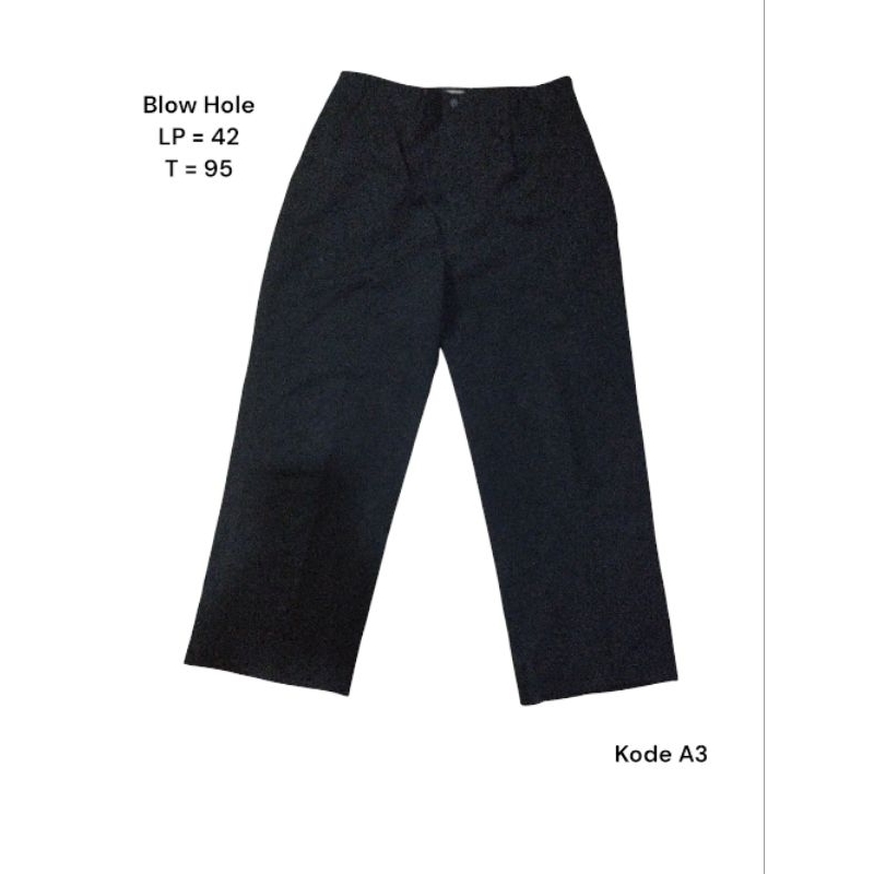 Celana Hitam Outdoor Second Thrifting