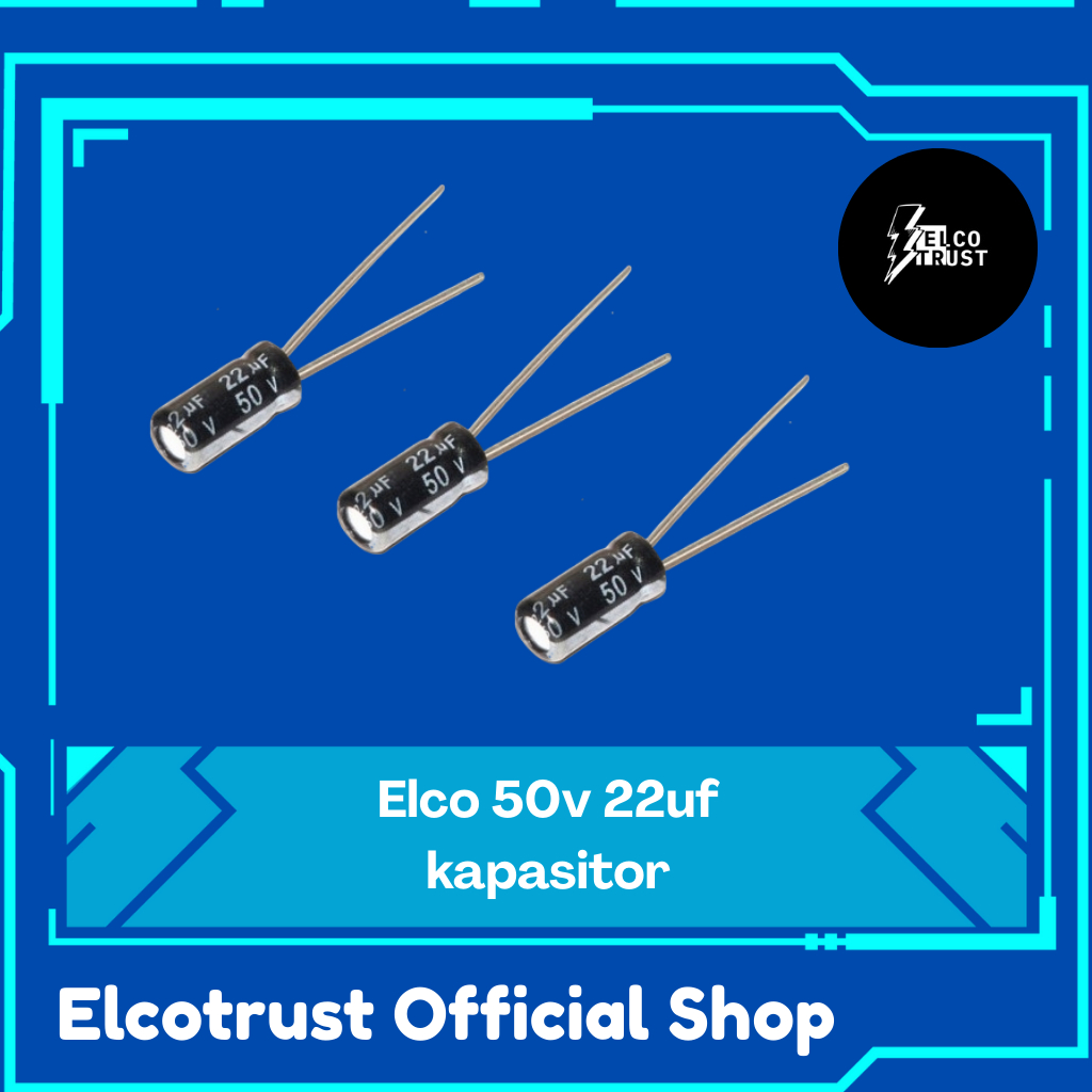 Elco 50v 22uf Kapasitor