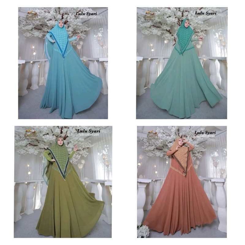 BELIFI GAMIS SET SYARI ORIGINAL BY BELIFI SYARI Raja Gallery Muslimah