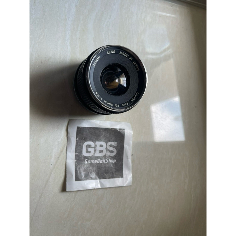 Lensa Kamera Canon Lens FD 35mm 3.5/35mm SC Made in Japan