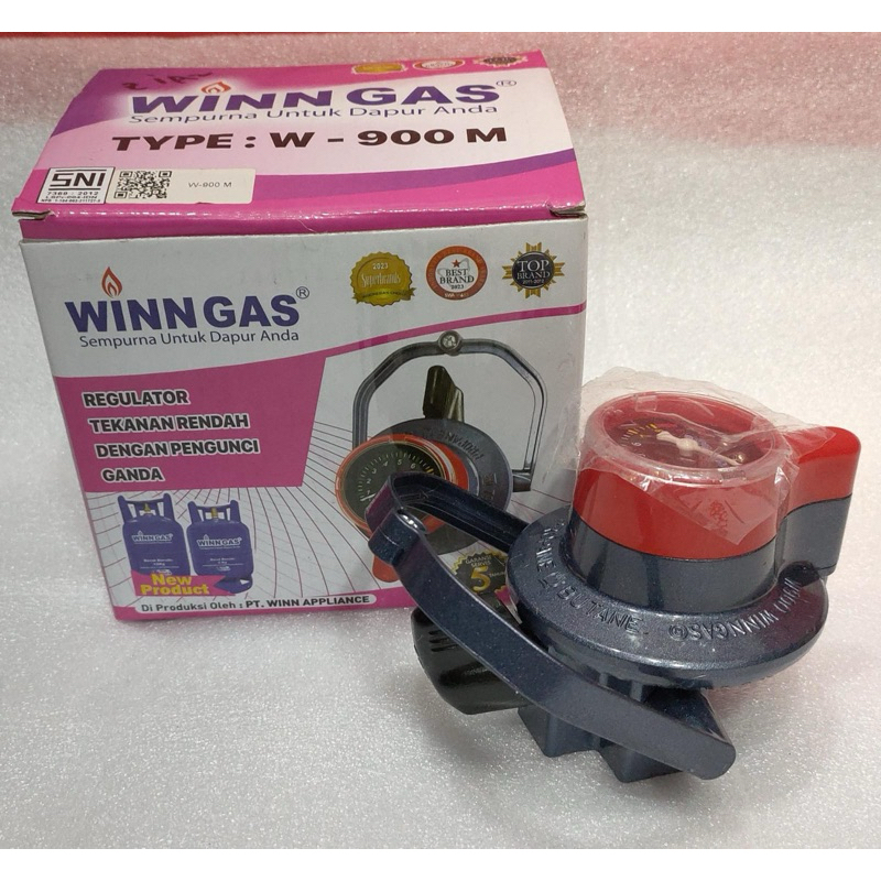 REGULATOR GAS JEPIT/ KEPALA GAS MEREK WINN GAS
