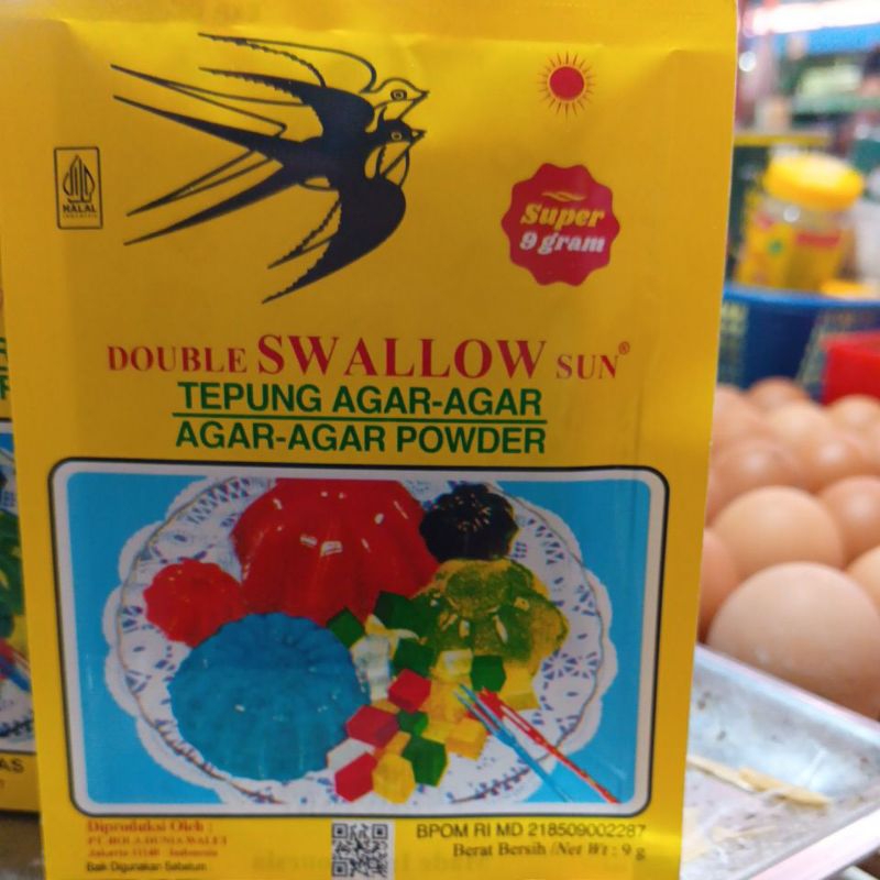 

agar agar swallow 9 gram