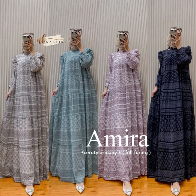 Gamis Muslimah Amira Original By Nabtik