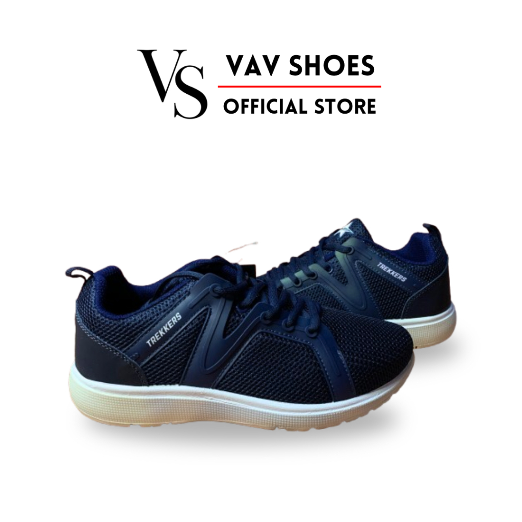 TREKKERS SL ROYALE Sepatu Sport Pria Wanita - Sepatu Sport Casual Navy Premium Berkualitas Original