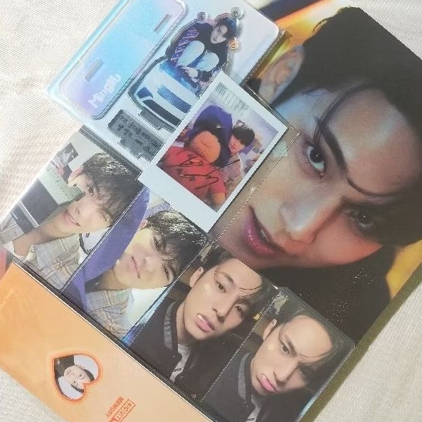 (READY STOCK) Photocard Seventeen Wonwoo Mingyu Official minwon