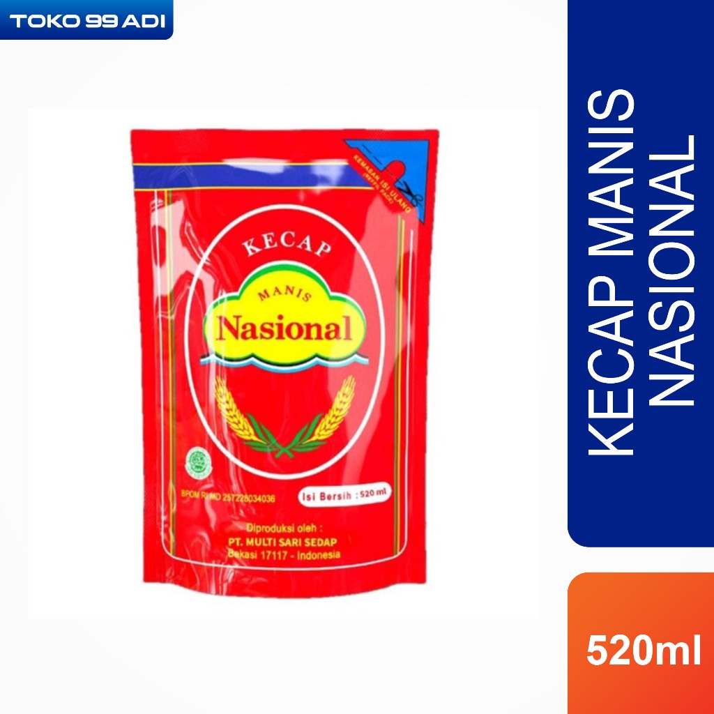 

kecap manis Nasional 520ml
