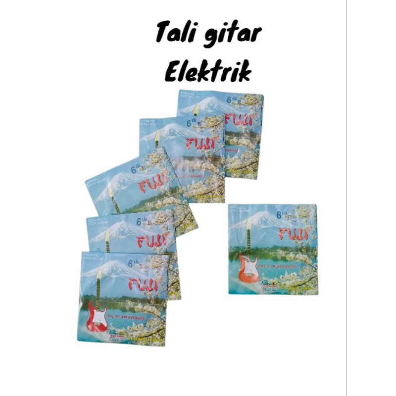 Senar Gitar Listrik Fuji Satuan/Senar Gitar Listrik Fuji No 6 Eceran