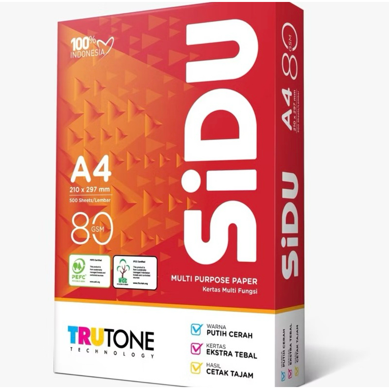 Sidu A4 80gsm