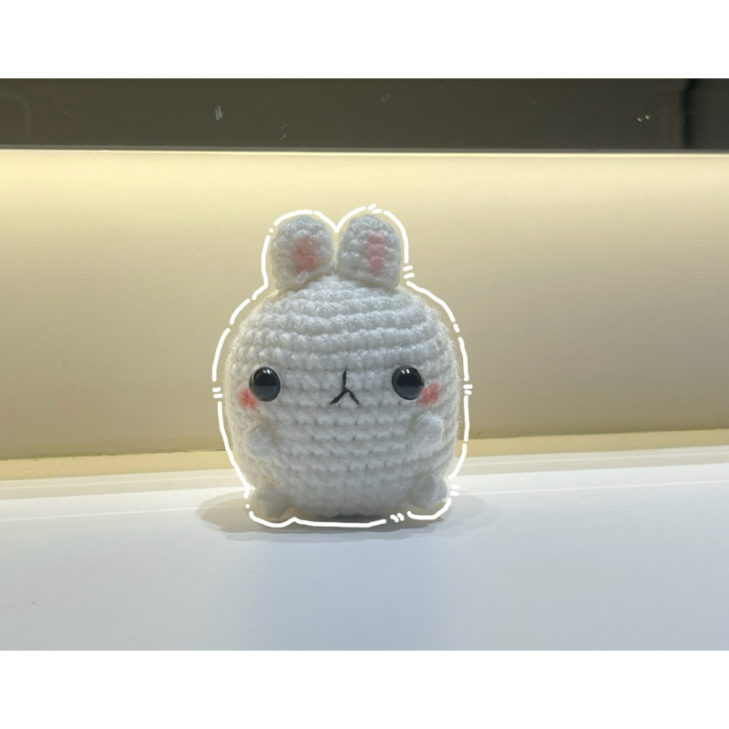 molang keychain | gantungan kunci molang rajut