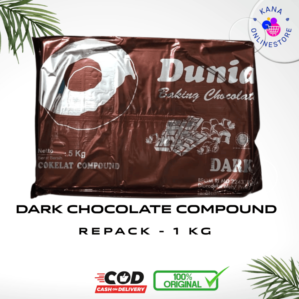 

Coklat Batang dark coklat compound merk DUNIA - Repack 1 KG (bonus sendok cantik !!!)