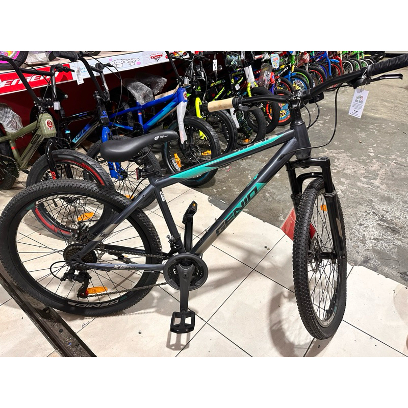 sepeda mtb gunung genio M341 ukuran 27.5 inch