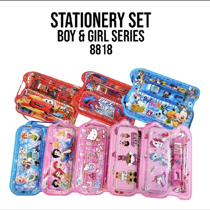 

[EDISI CUCI GUDANG] Stationery set / alat tulis set / paket alat tulis / stationery set