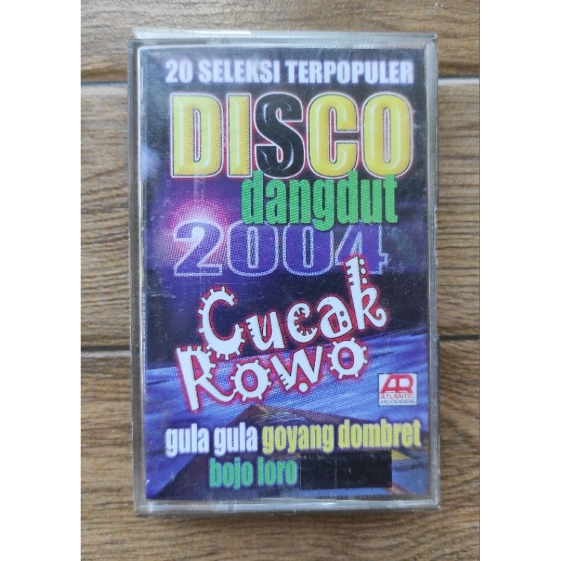 kaset pita 20 seleksi terpopuler disco dangdut 2004